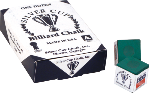 Championship Silver Cup Chalk - 12ct Box - Tournament Green
